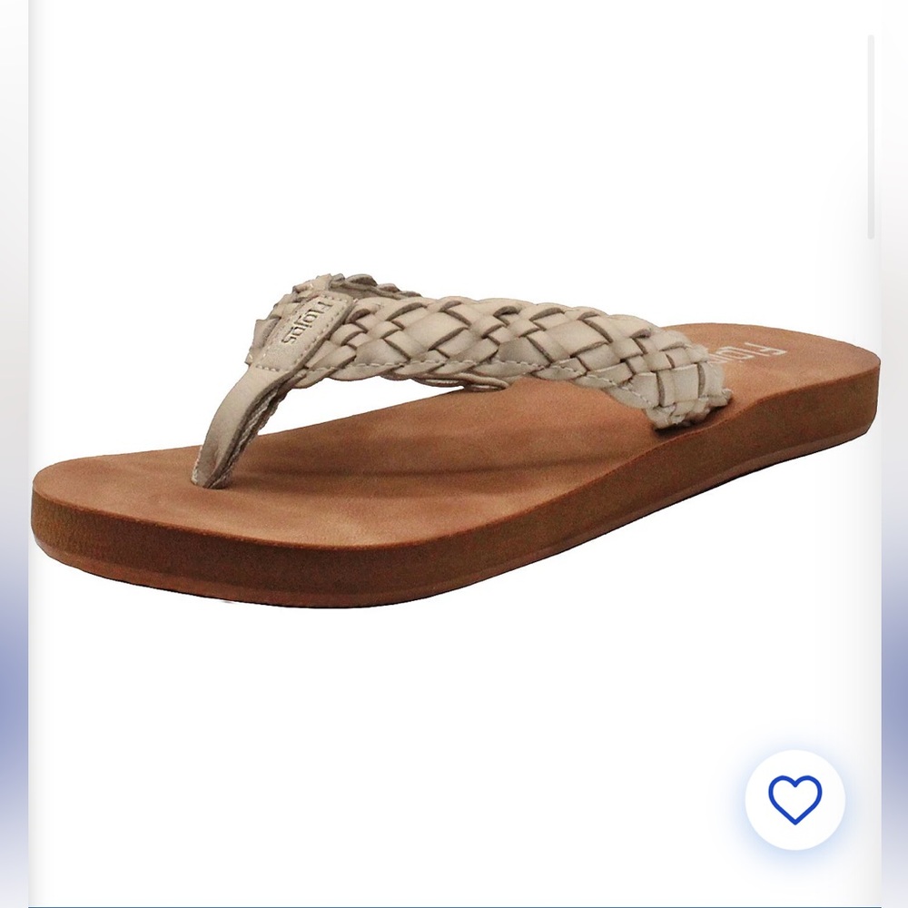 Flojos Women's Tan Braided Sandals. NWOT
